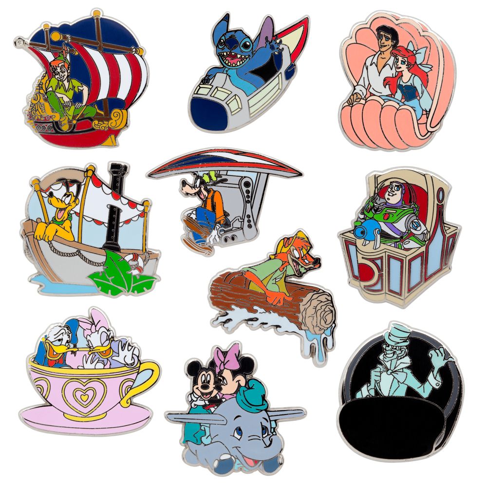Disney Parks Mystery Pin Set -- 2-Pc.