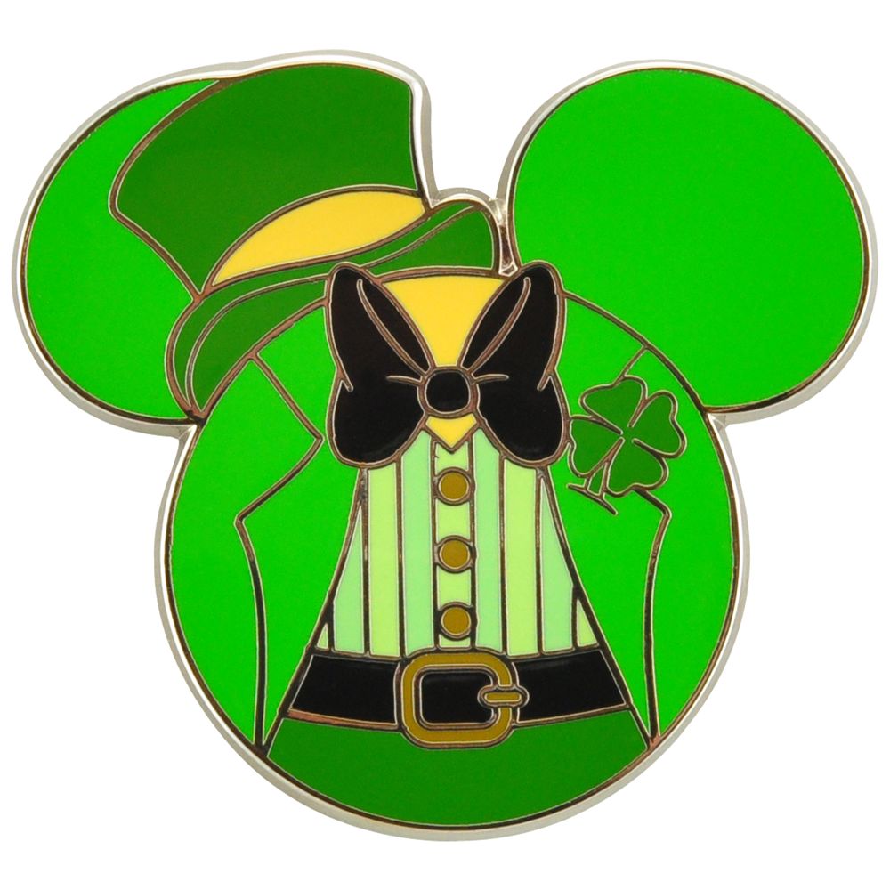 St Patricks Day Chip an Dale Pin