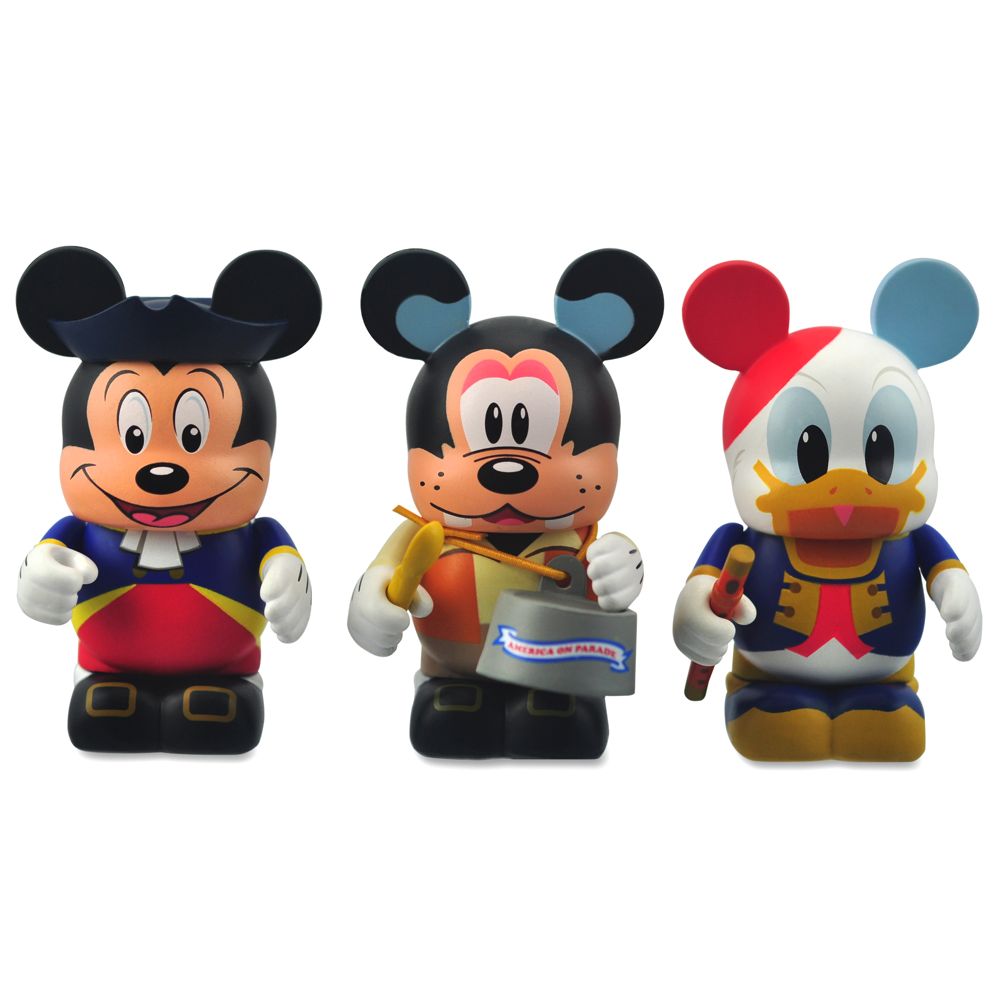 Vinylmation Park 7 Series Mickey, Donald and Goofy Set - 3