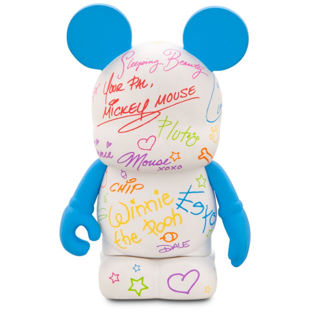 Vinylmation Theme Park Favorites Series 3 Figure -- Autograph Book