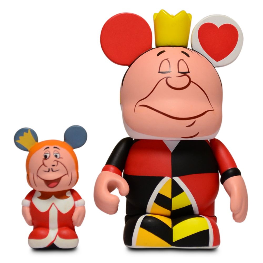 Vinylmation Alice in Wonderland Series Queen of Hearts & King - 3 & 1 1/2