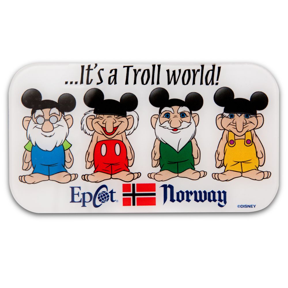 Epcot World Showcase Norway Pavilion Its a Troll World Magnet