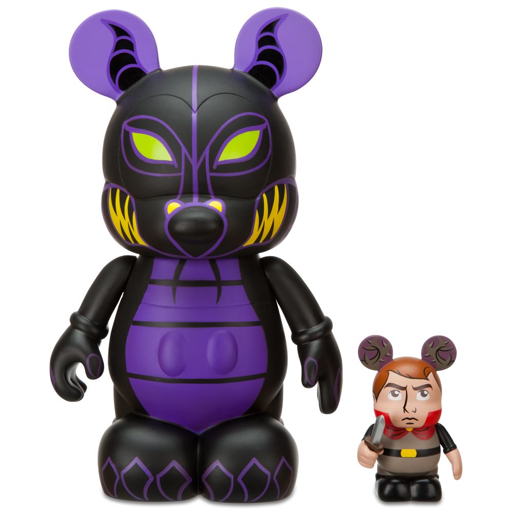 Vinylmation Animation 2 Series 9 Figure -- Maleficent with 3 Prince Phillip Figure