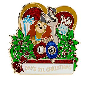 Lady and the Tramp Pin - Christmas Countdown 2012