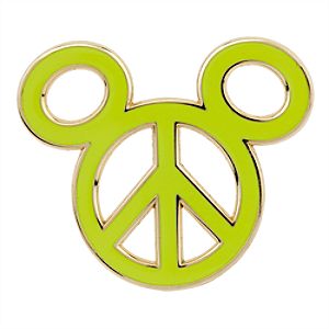 Mickey Icon Pin - Peace
