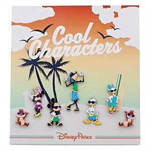Mickey Mouse Mini Pin Set - Cool Characters