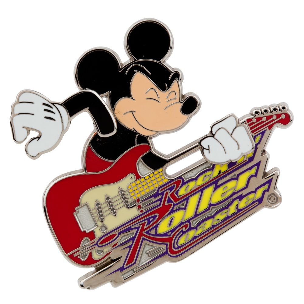 Mickey Mouse Pin - Rock N Rollercoaster
