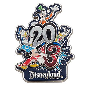 Sorcerer Mickey Mouse and Friends Pin - Disneyland - 2013
