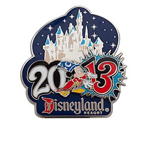 Sorcerer Mickey Mouse Pin - Disneyland - 2013