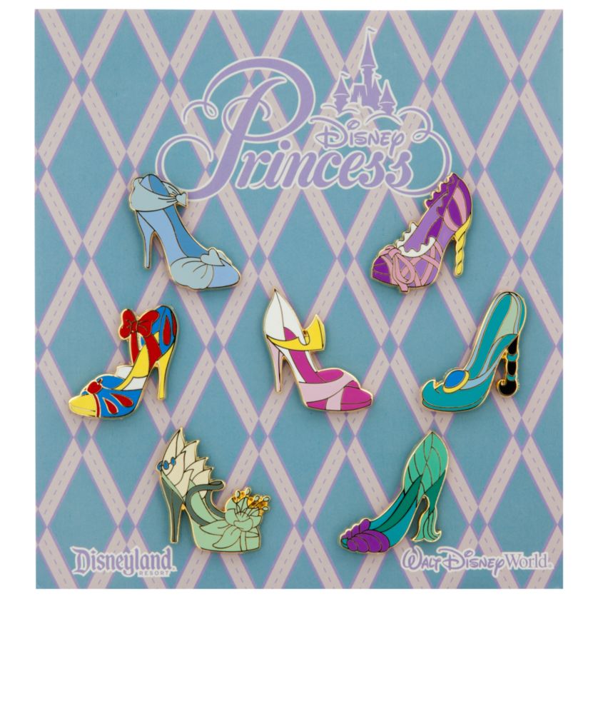 Disney Princess Slippers Pin Set
