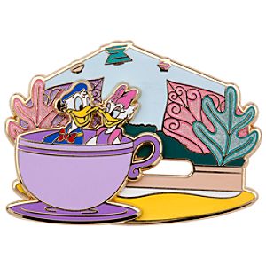 Donald and Daisy Duck Pin - Mad Tea Party - Online Exclusive