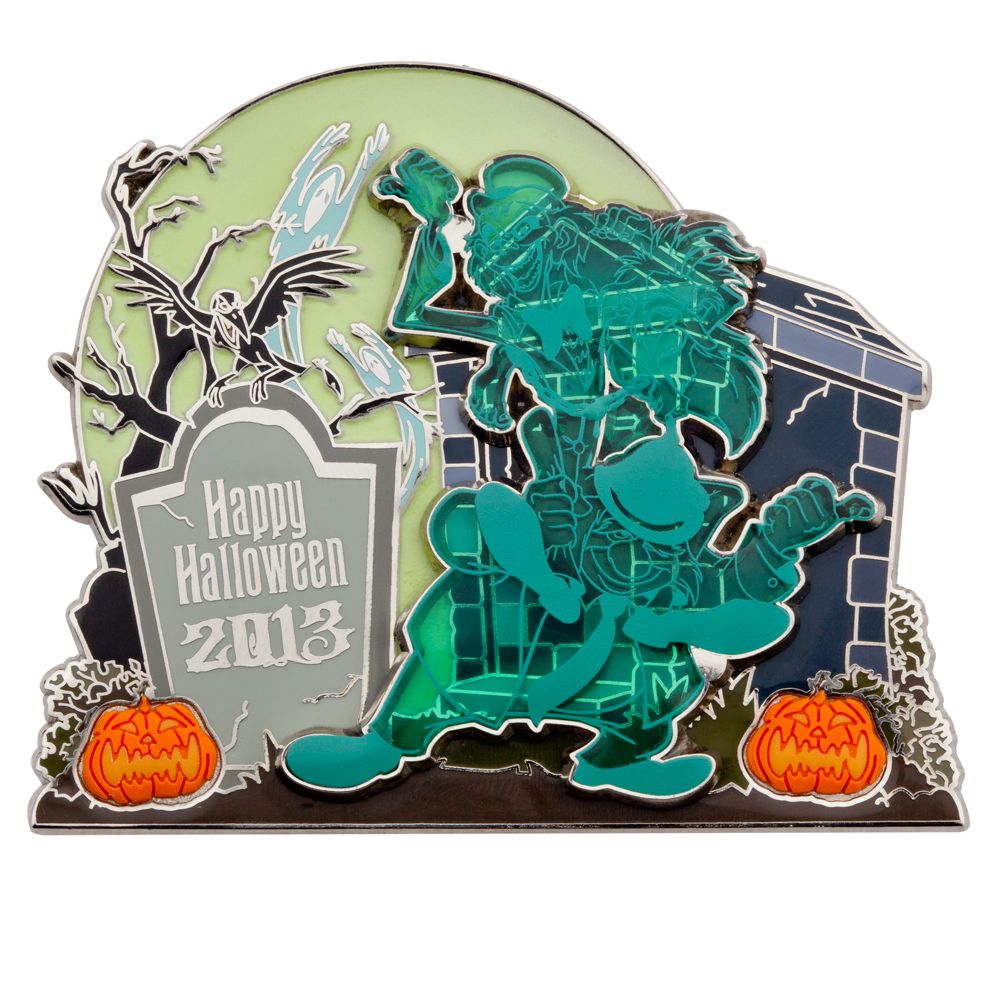 Hitchhiking Ghosts Halloween 2013 Jumbo Pin - The Haunted Mansion