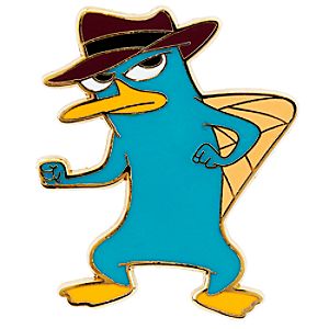 Perry as Agent P Pin