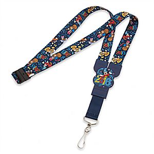 Sorcerer Mickey Mouse and Friends Lanyard - Disney Parks 2016