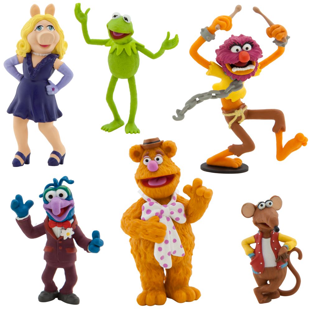The Muppets Figure Play Set -- 6-Pc.
