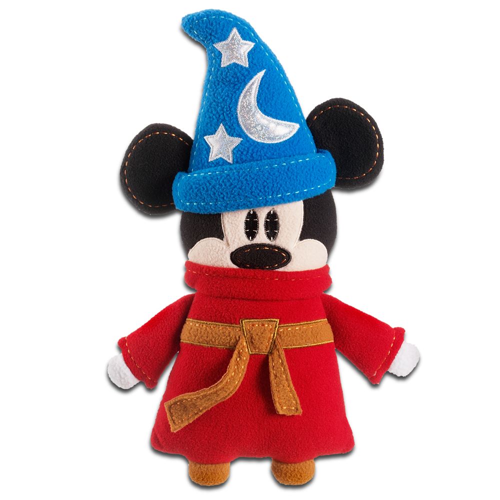 Pook-a-Looz Sorcerer Mickey Plush Toy -- 12''