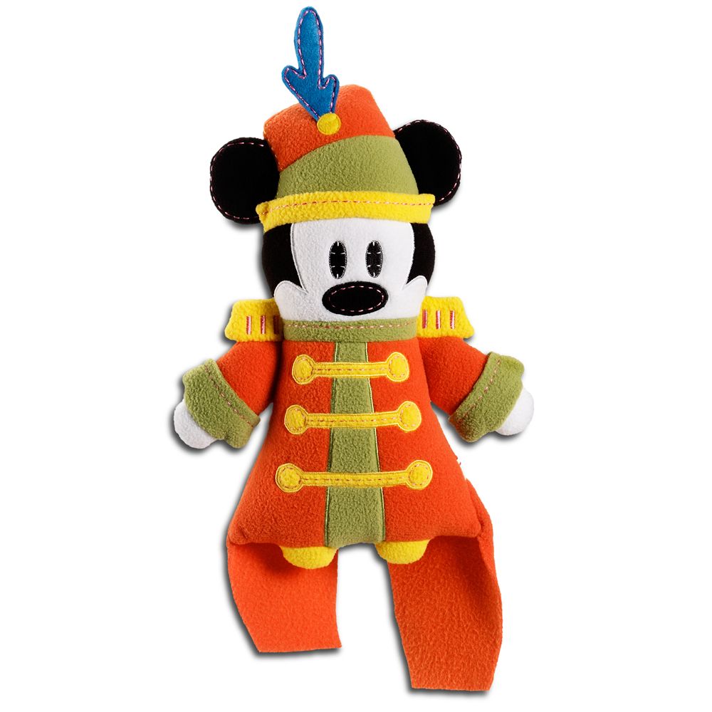 Pook-a-Looz Bandleader Mickey Mouse Plush Toy -- 12''