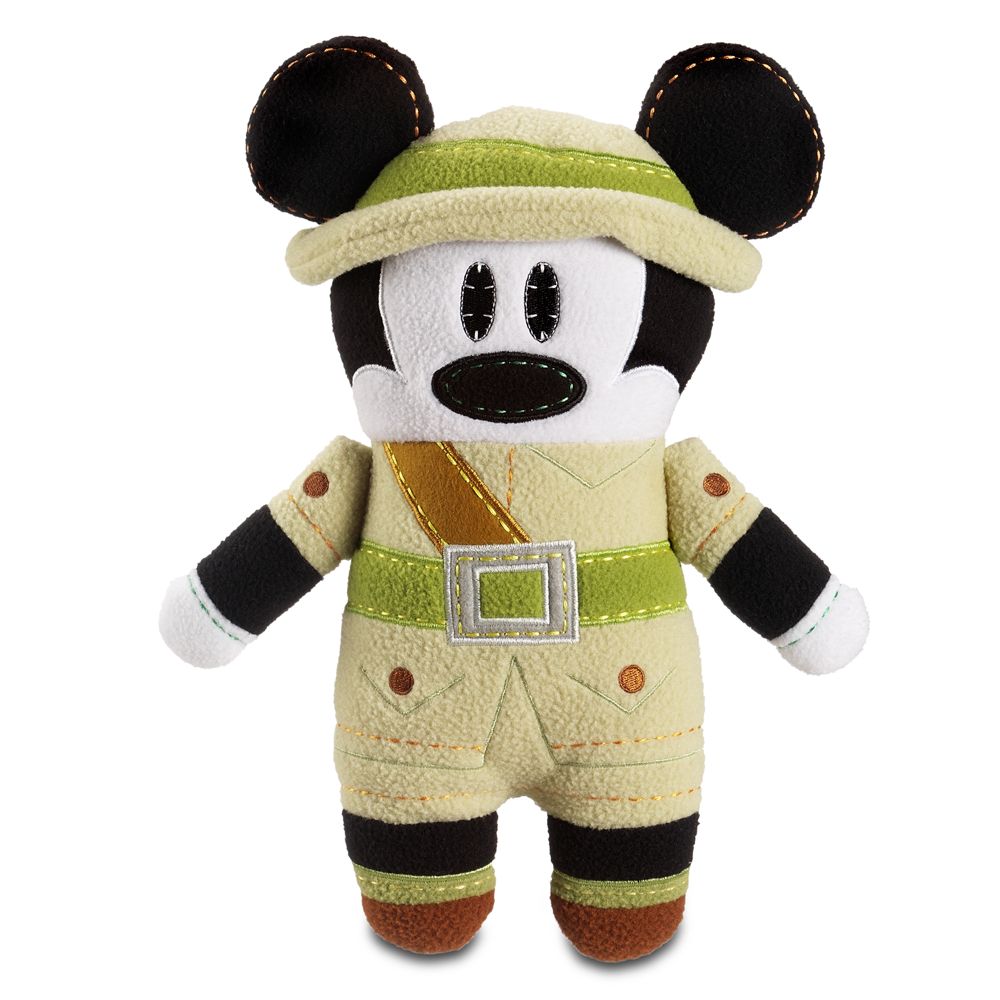 Pook-a-Looz Kilimanjaro Safaris Mickey Mouse Plush Toy -- 12''