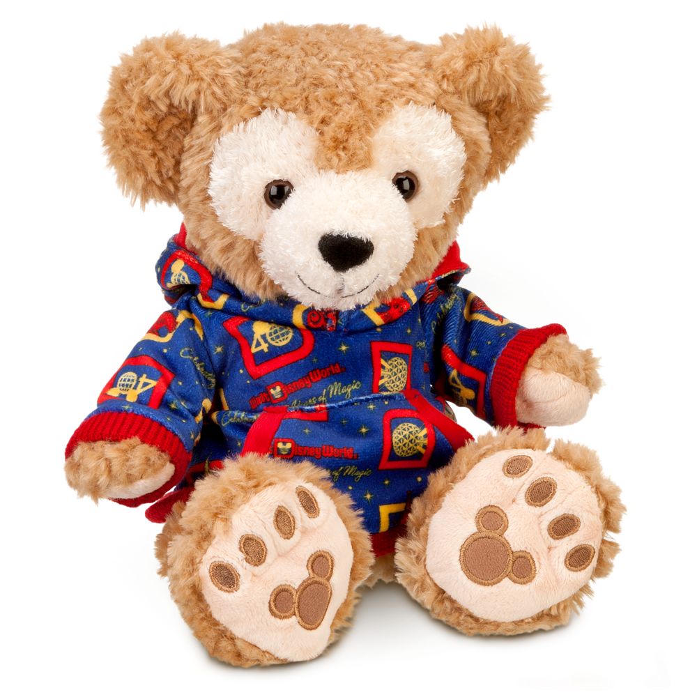 40th Anniversary Walt Disney World Duffy the Disney Bear - 12" H