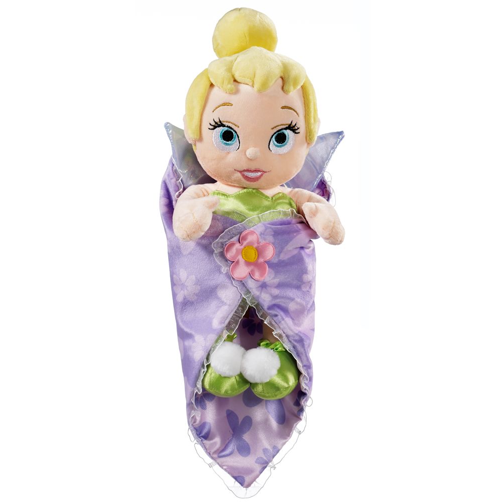 Disneys Babies Tinker Bell Plush Doll with Blanket -- 10 H