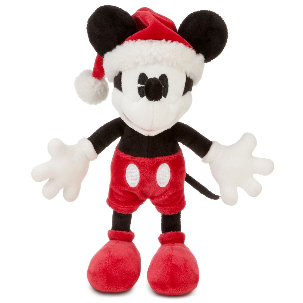 Classic Santa Mickey Mouse Plush -- 9