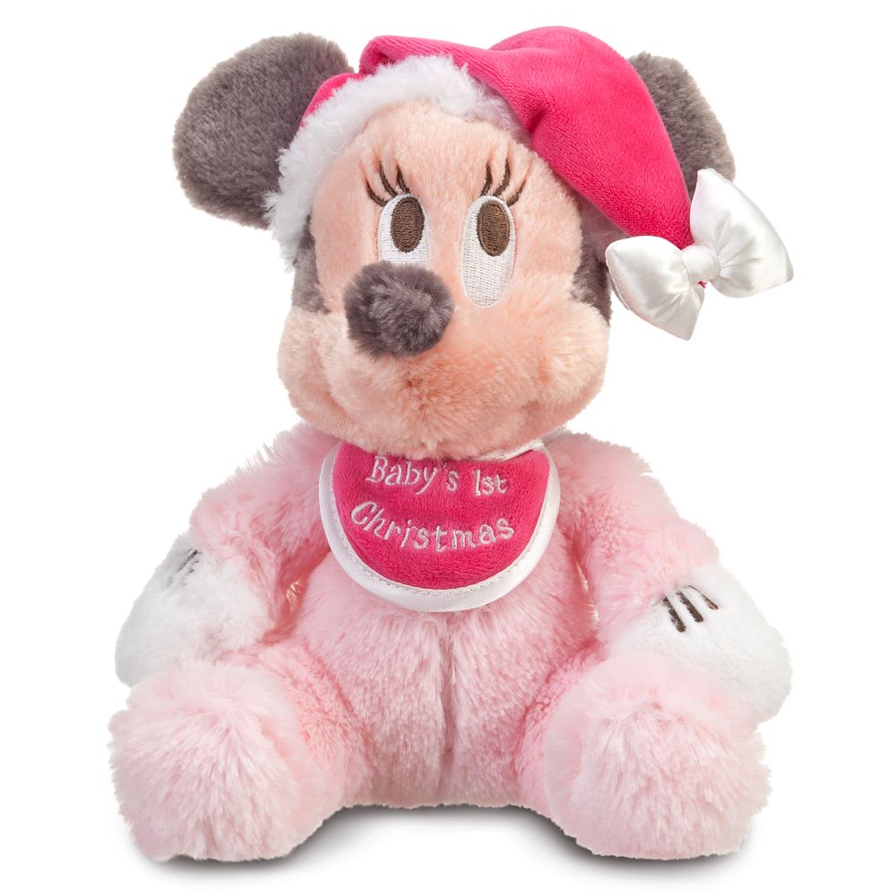 Babys First Christmas Minnie Mouse Plush -- 9 H