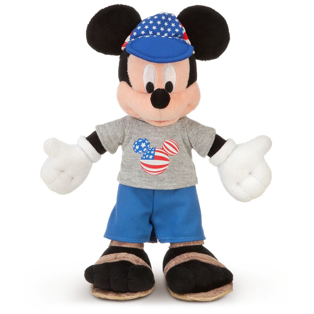 American Adventure World Showcase Mickey Mouse Plush -- 10 H