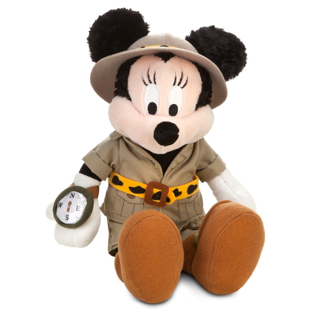 Safari Minnie Mouse Plush -- 10