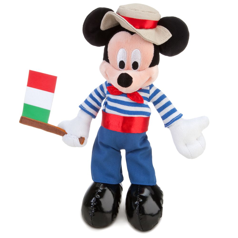Italy World Showcase Mickey Mouse Plush -- 10
