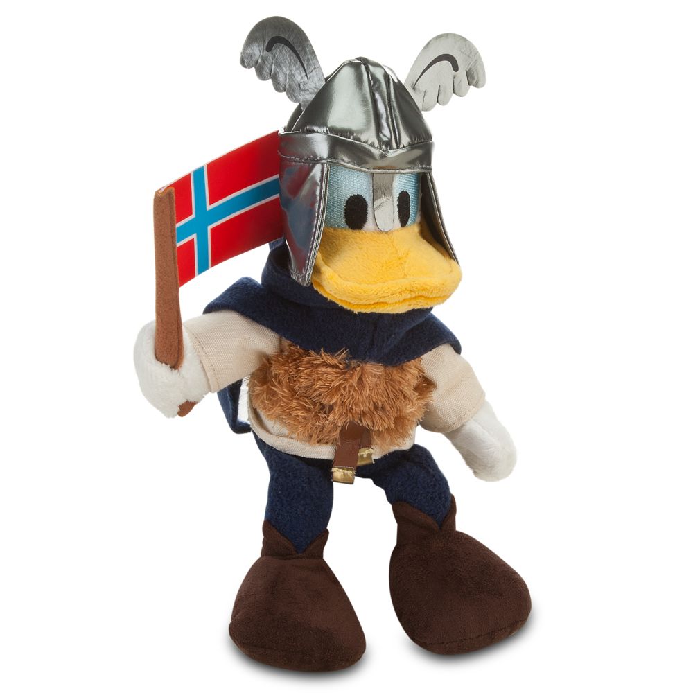 Norway World Showcase Donald Duck Plush -- 10