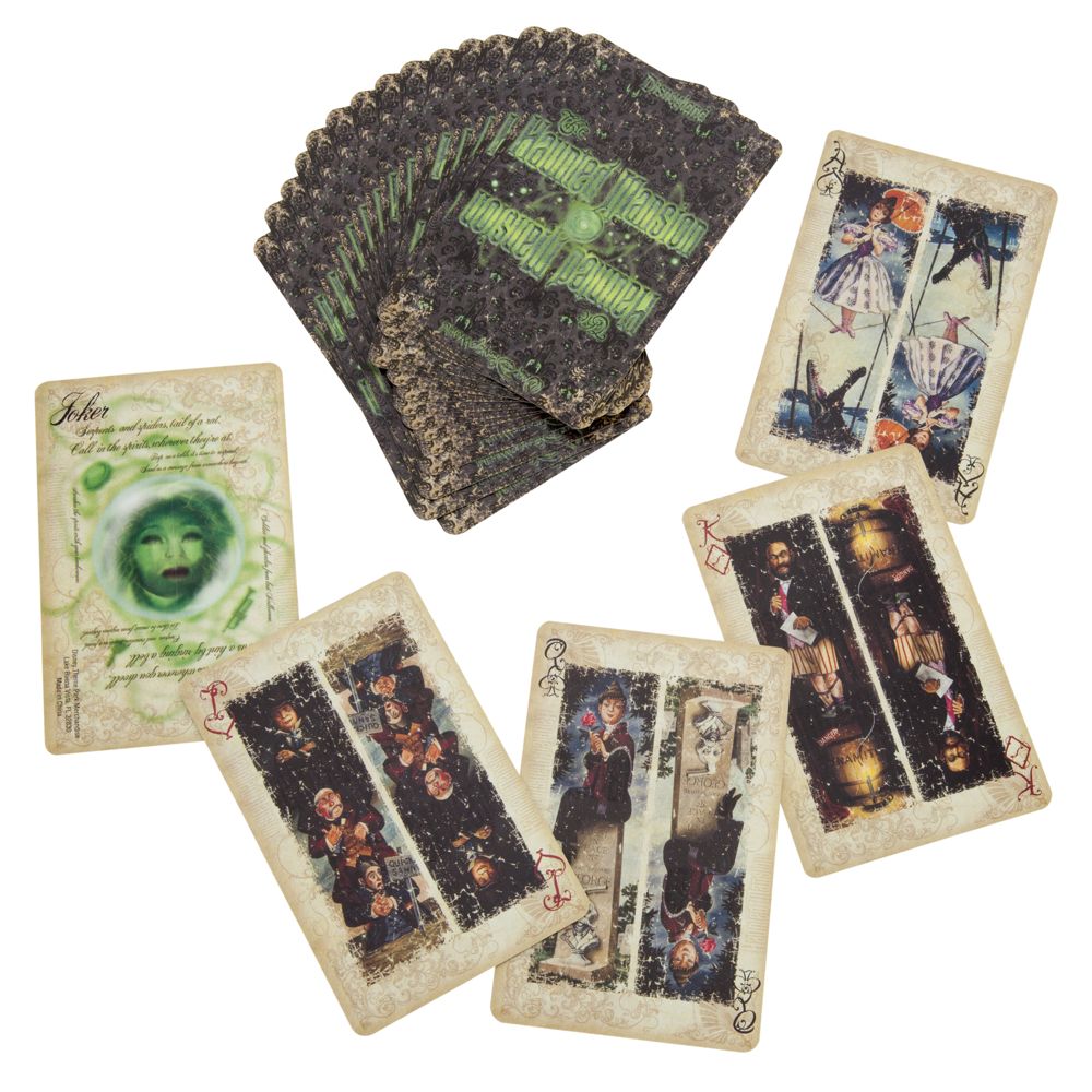 Haunted Mansion Playing Cards
