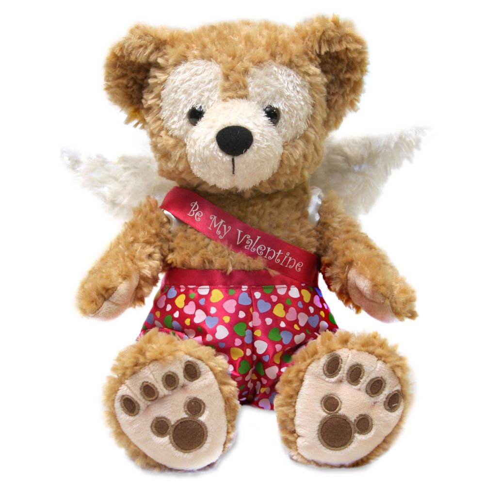 Be My Valentine Duffy the Disney Bear Plush Toy -- 12 H