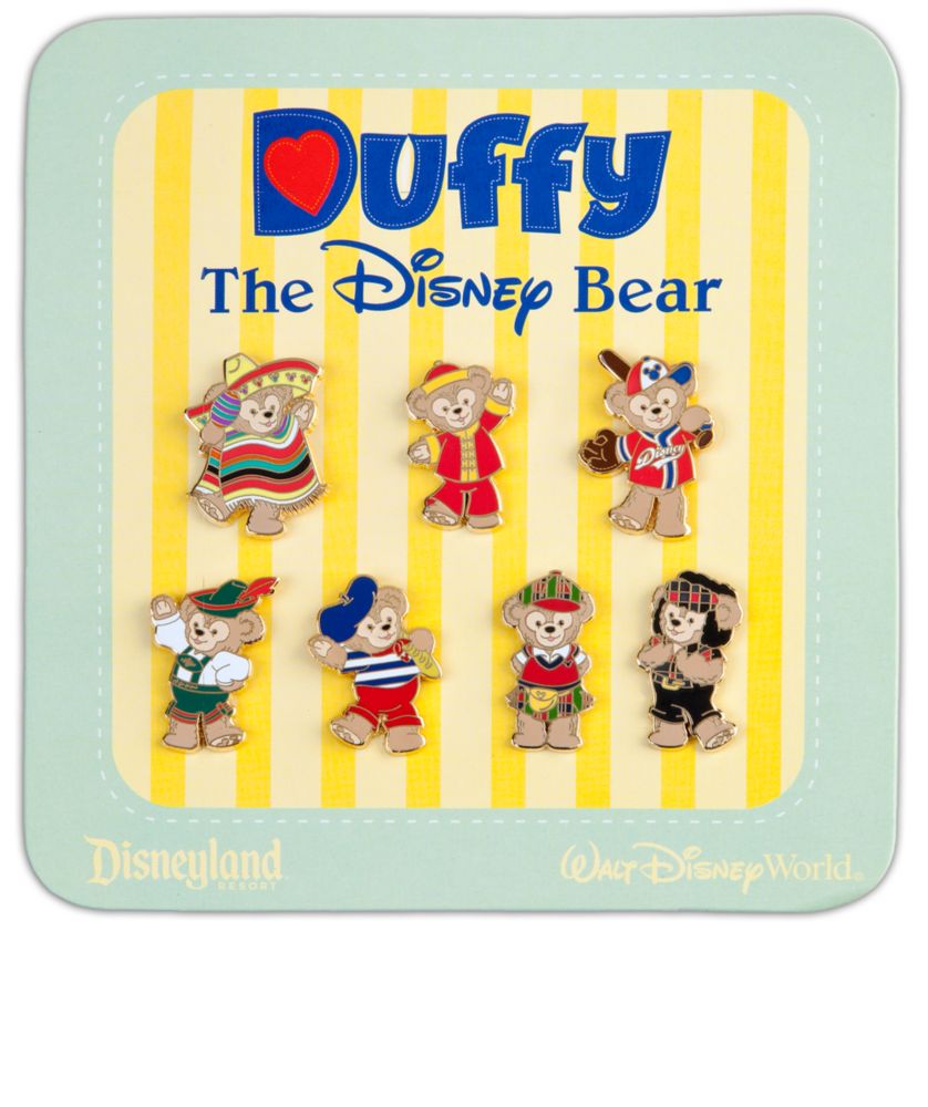 Duffy the Disney Bear Pin Set - 7-Pc.