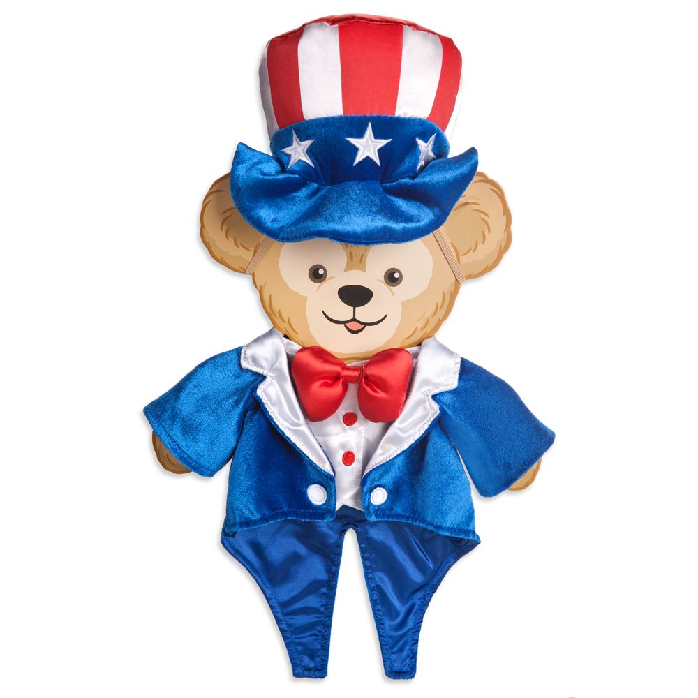 Duffy the Disney Bear 4th of July Costume -- 17 H