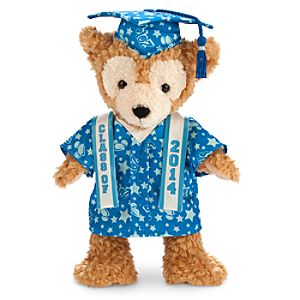 Duffy the Disney Bear Graduate Plush - Class of 2014 - 12