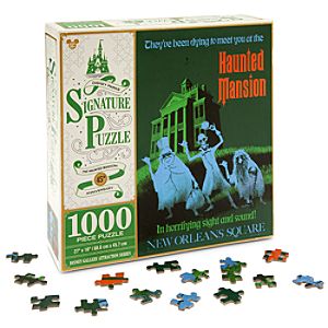 The Haunted Mansion Attraction Poster Jigsaw Puzzle - Disneyland