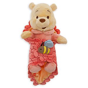 Disneys Babies Winnie the Pooh Plush Doll and Blanket - Small - 10