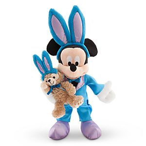 Mickey Mouse with Duffy Plush - Easter - Small - 9''