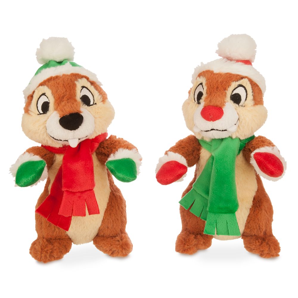 Chip 'n Dale Holiday Plush Set - Small - 8''