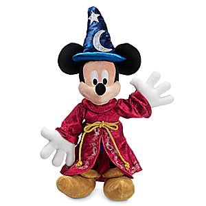 Sorcerer Mickey Mouse Plush - Disney Parks 2016 - Medium - 15''