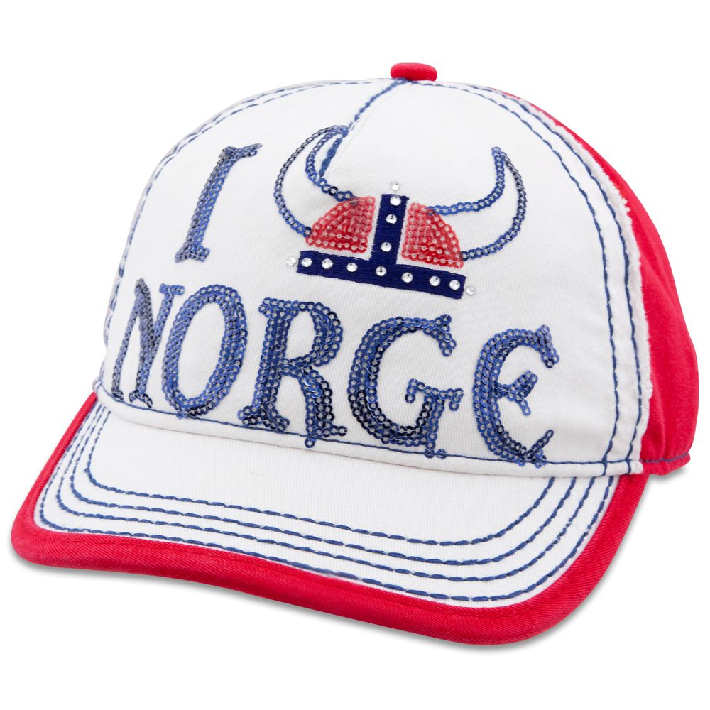 Epcot World Showcase Norway I Helmet Norge Baseball Cap for Adults
