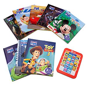 Disney Modern Electronic Reader and 8-Book Library