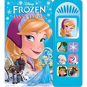 Frozen Annas Friends Play-a-Sound Book