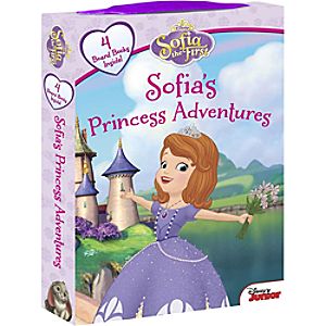 Sofia the First: Sofia's Princess Adventures Board Book Set