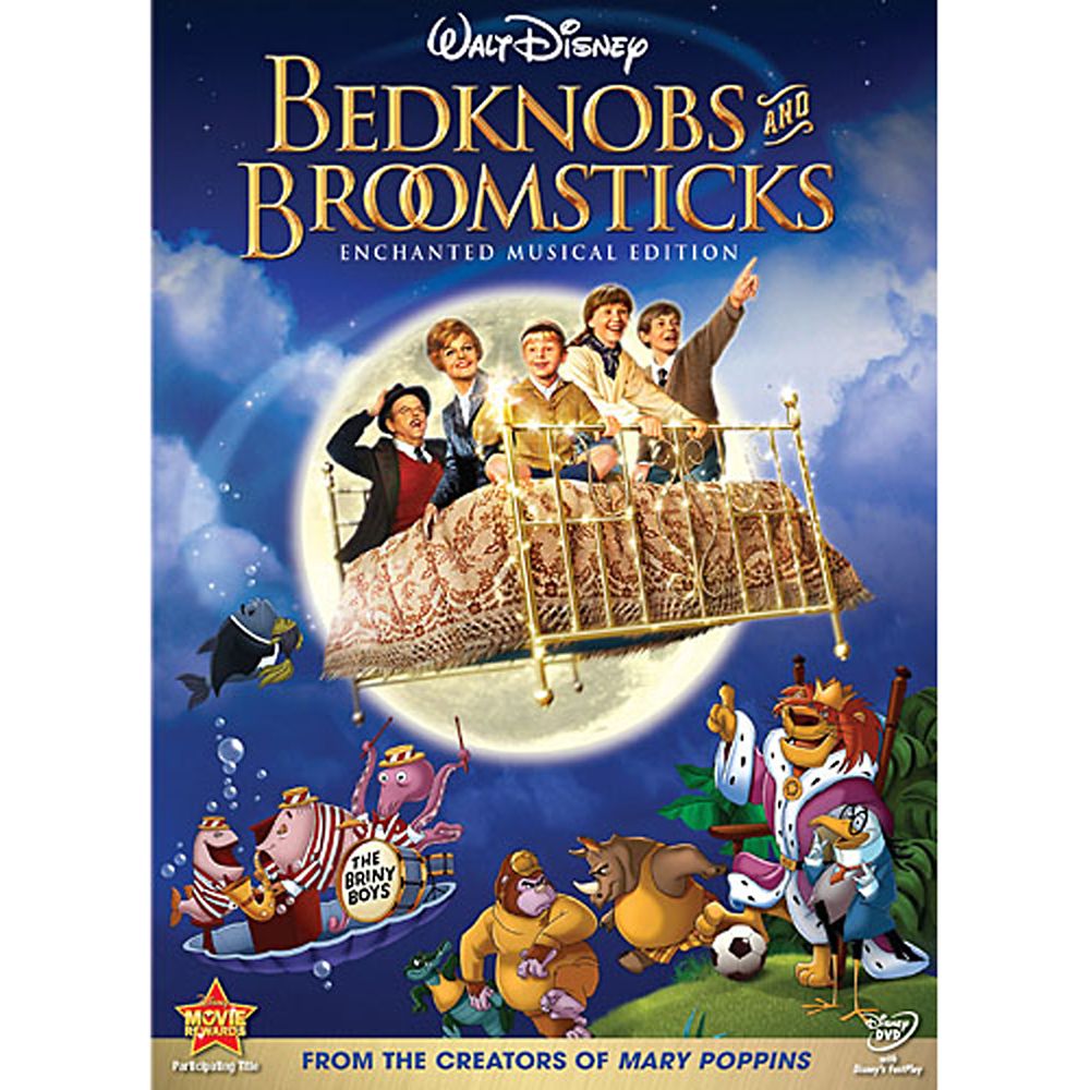 Bedknobs and Broomsticks DVD Enchanted Musical Edition