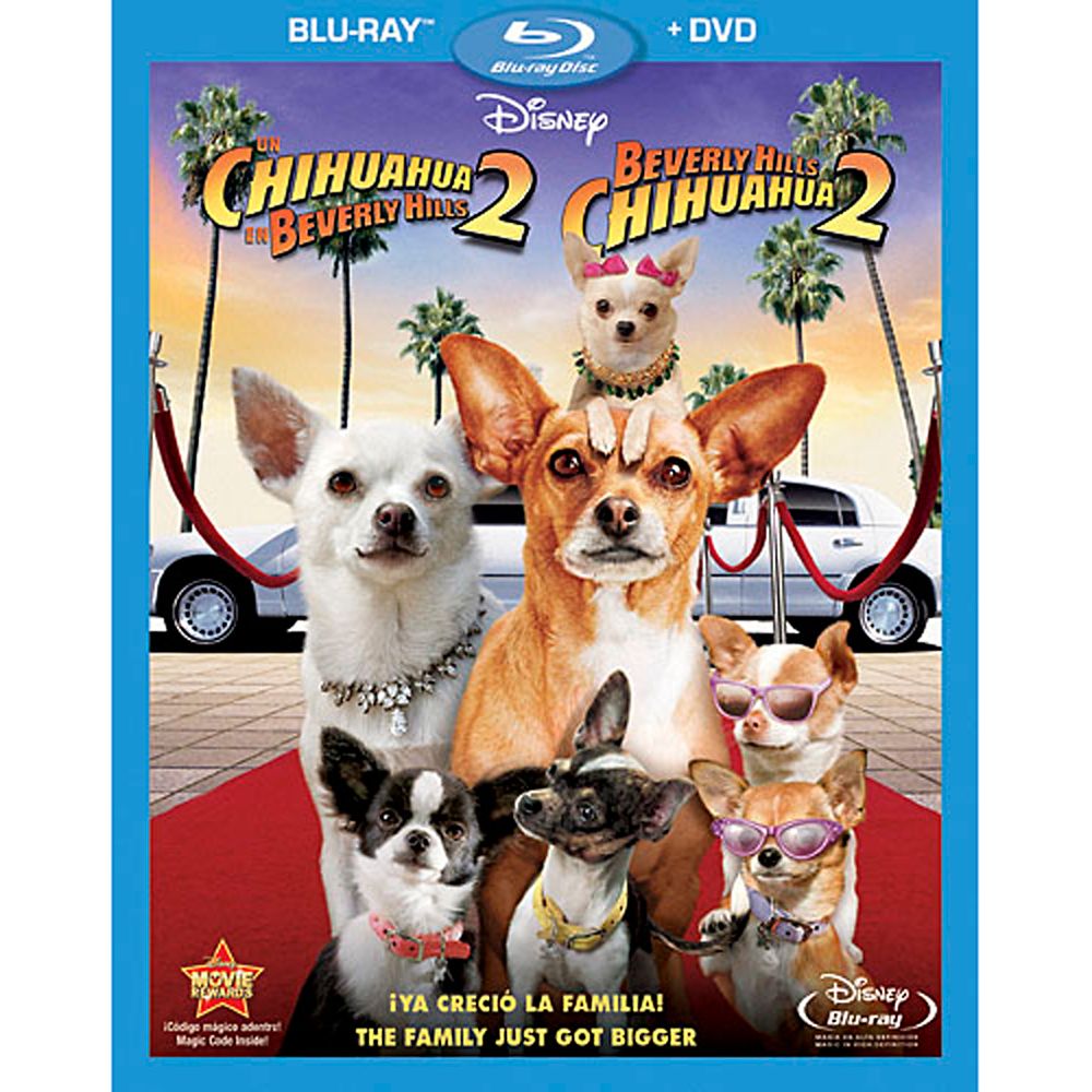 Beverly Hills Chihuahua 2 Spanish Blu-ray and DVD