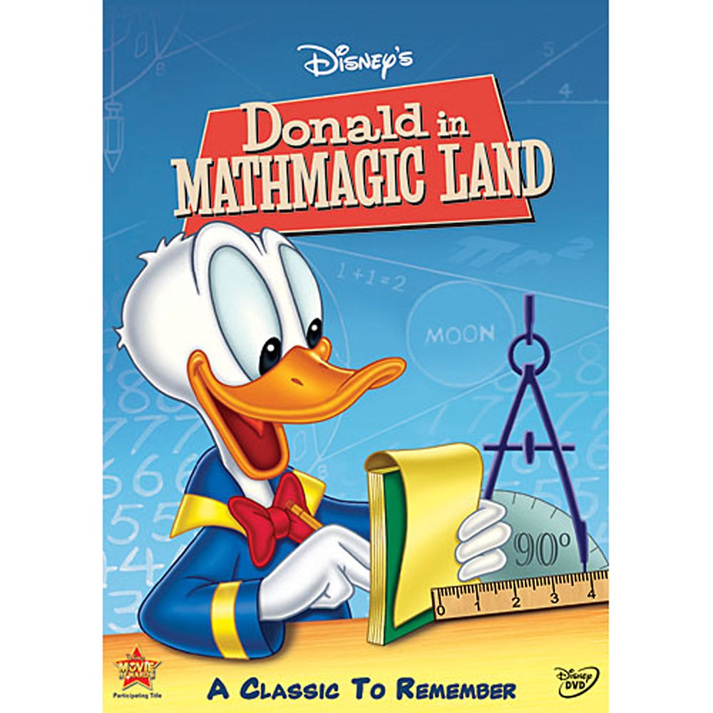 Donald in Mathmagic Land DVD