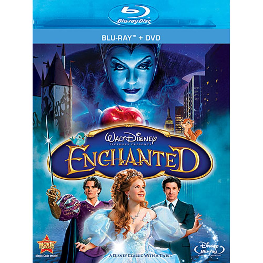Enchanted 2-Disc Blu-ray and DVD