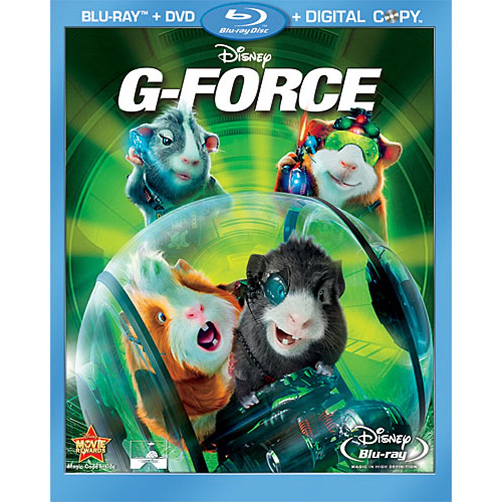 G-Force 3-Disc Blu-ray, DVD and Digital File