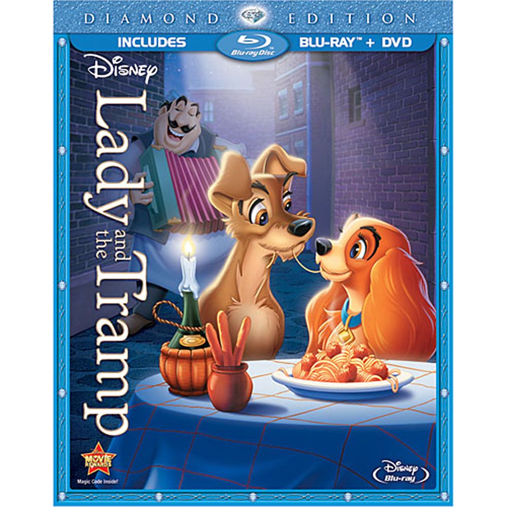 Lady and the Tramp 2-Disc Blu-ray and DVD Diamond Edition